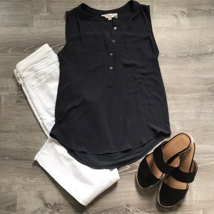 Loft Sleeveless Blouse
